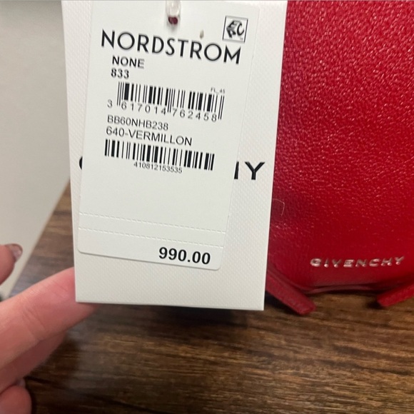 Givenchy Red Crossbody Bag - Picture 2 of 3